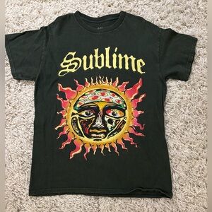 Vintage Sublime Green Short Sleeve T-Shirt Size M